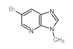 6-溴-3-甲基-3H-咪唑并[4,5-b]吡啶结构式