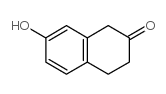 7-羟基-3,4-二氢-1H-2-萘酮结构式
