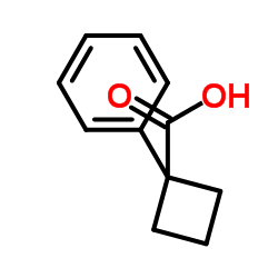 1-苯基环丁基甲酸结构式