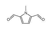 1-methylpyrrole-2,5-dicarbaldehyde结构式