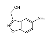 1,2-Benzisoxazole-3-methanol,5-amino-(9CI)结构式