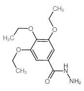 3,4,5-三乙氧基苯并肼结构式