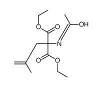 diethyl 2-acetamido-2-(2-methylprop-2-enyl)propanedioate结构式