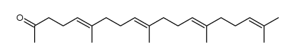 (E,E,E)-geranylgeranylacetone结构式