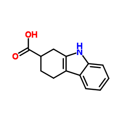 2,3,4,9-四氢-1H-咔唑-2-羧酸结构式
