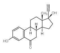 6-酮乙炔雌二醇结构式