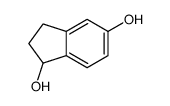 2,3-二氢-1H-茚-1,5-二醇结构式