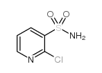 2-氯-吡啶-3-磺酸酰胺结构式