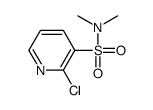 2-chloro-N,N-dimethylpyridine-3-sulfonamide结构式