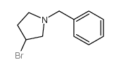 3-溴-1-苯基甲基-吡咯烷结构式