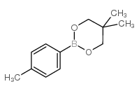 4-甲苯硼酸新戊酸酯结构式