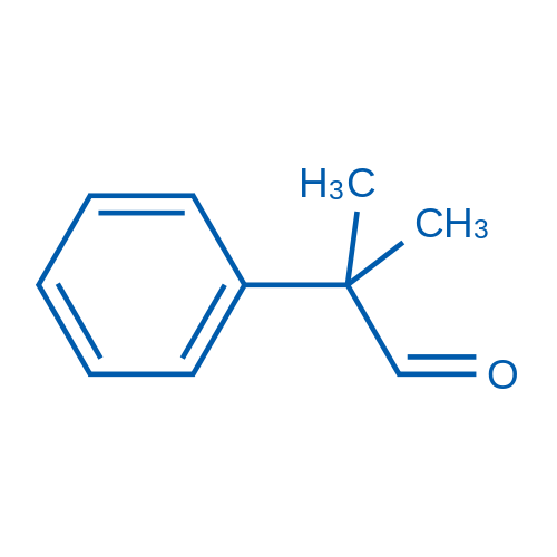 2-methyl-2-phenyl-propanal结构式