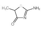 2-amino-5-methyl-1,3-thiazol-4-one结构式