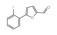 5-(2-氟苯基)-呋喃-2-甲醛结构式