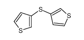 3-thiophen-3-ylsulfanylthiophene结构式