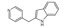 2-(pyridin-4-ylmethyl)-1H-indole结构式