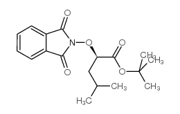 2-[(1,3-二氢-1,3-二氧代-2H-异吲哚-2-基)OXY]-4-甲基-丙酸-1,1-二甲基乙酯结构式
