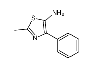 2-甲基-4-苯基-5-噻唑胺结构式