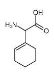 2-(cyclohexen-1-yl)glycine结构式