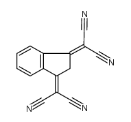 1,3-双(二氰基亚甲基)茚满结构式