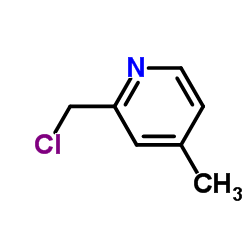 2-氯-4-甲基吡啶结构式
