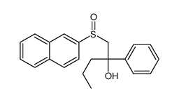 Benzyl alcohol, alpha-((2-naphthylsulfinyl)methyl)-alpha-propyl-结构式