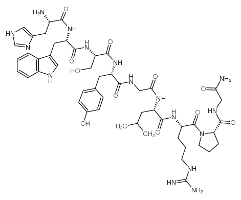 (Des-Pyr1)-LHRH acetate salt结构式