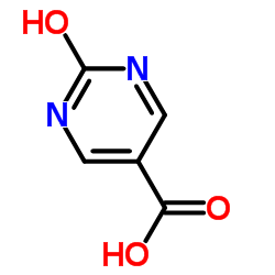 2-羟基嘧啶-5-羧酸结构式