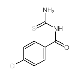 N-carbamothioyl-4-chloro-benzamide结构式