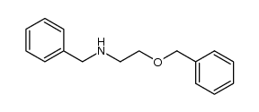 N-Benzyl(2-benzyloxyethyl)amine结构式