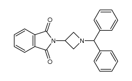 benzhydryl-1 phthalimido-3 azetidine结构式