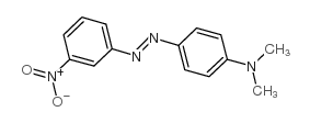 3-硝基-4-二甲基氨基偶氮苯结构式