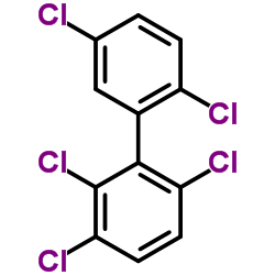 2,2’,3,5’,6-戊氯联苯结构式