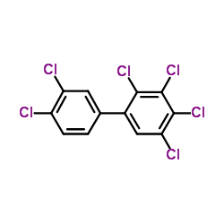 2,3,3’,4,4’,5-六氯联苯结构式