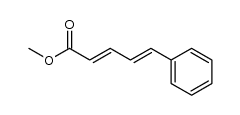 5-phenyl-(2E,4E)-pentadienoic acid methyl ester结构式