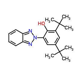 紫外线吸收剂(UV-320)结构式