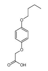(4-butoxyphenoxy)acetic acid结构式