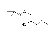 1-tert-butylperoxy-3-ethoxypropan-2-ol结构式