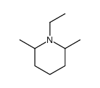 1-ethyl-2,6-dimethylpiperidine结构式