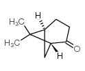 (1R)-(+)-诺蒎酮结构式