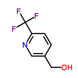 6-三氟甲基-3-吡啶甲醇结构式