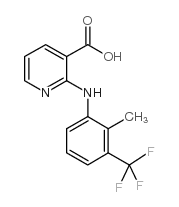 氟尼辛葡甲胺结构式