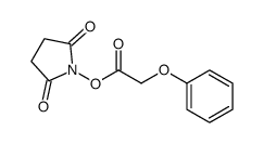 苯氧基乙酸琥珀酰亚胺酯结构式