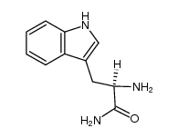 D-tryptophan &alpha;-aminoamide结构式