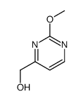 2-甲氧基-4-嘧啶甲醇结构式