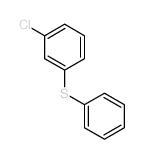m-CHLOROPHENYL PHENYL SULFIDE结构式