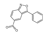 5-nitro-3-phenyl-2,1-benzoxazole结构式