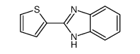 (9ci)-2-(2-噻吩)-1H-苯并咪唑结构式