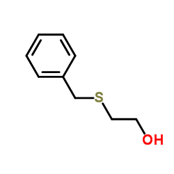 2-苄硫基乙醇结构式