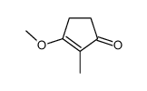 2-Cyclopenten-1-one,3-methoxy-2-methyl-(7CI,8CI,9CI)结构式